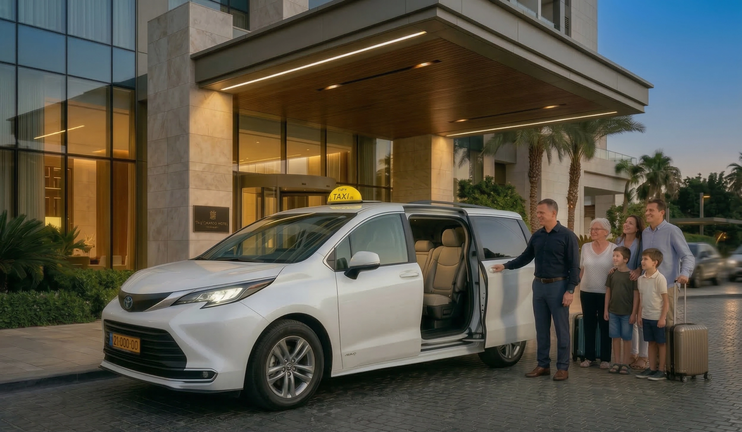 מונית 7 מקומות